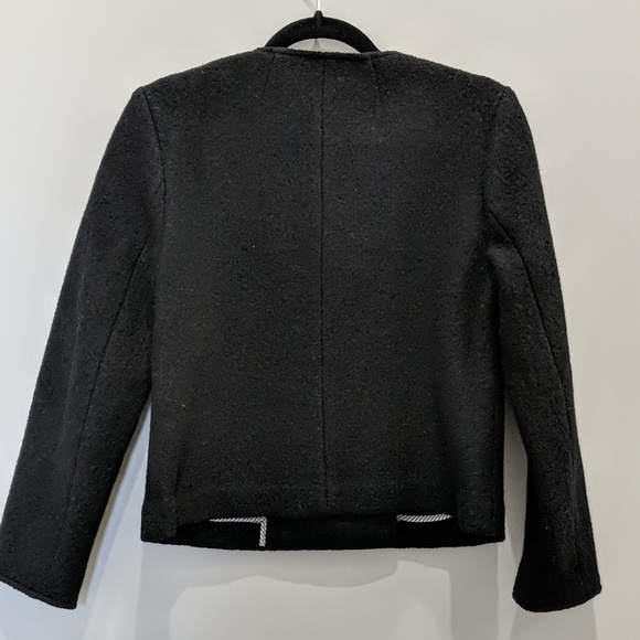 J.Crew Cropped Jacket in Boiled Wool - Picture 5 of 6